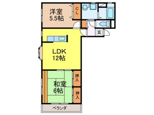 アメ－ジンググレイスの物件間取画像